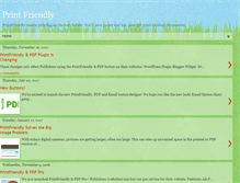 Tablet Screenshot of blog.printfriendly.com